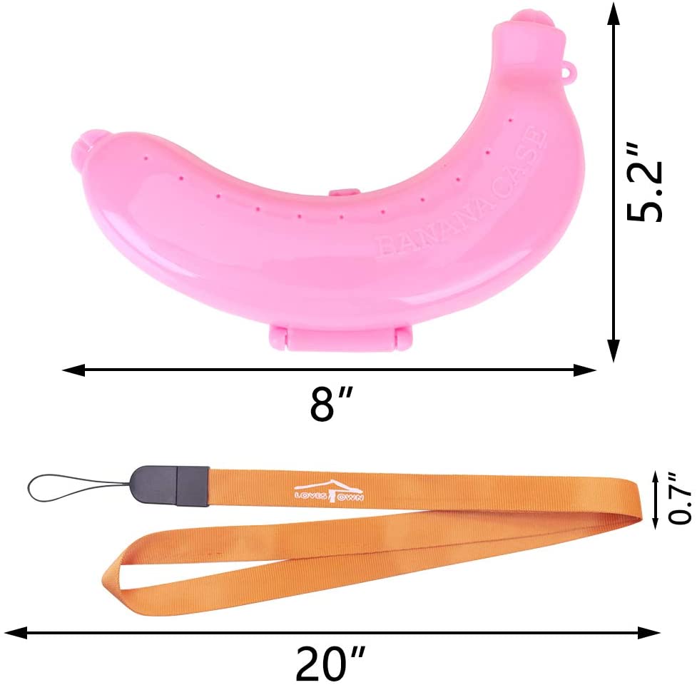 Plastic Banana Carrying Case City Boy Country Life