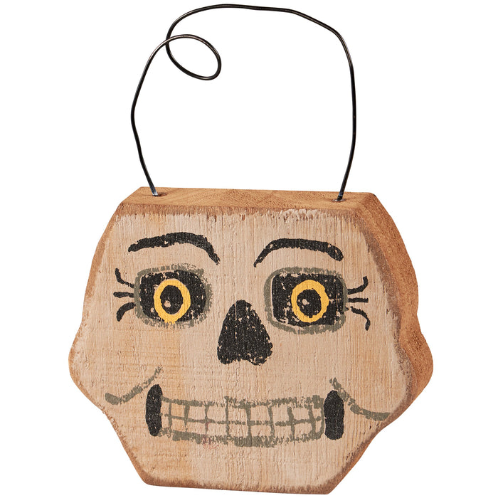 Skeleton Face Ornament