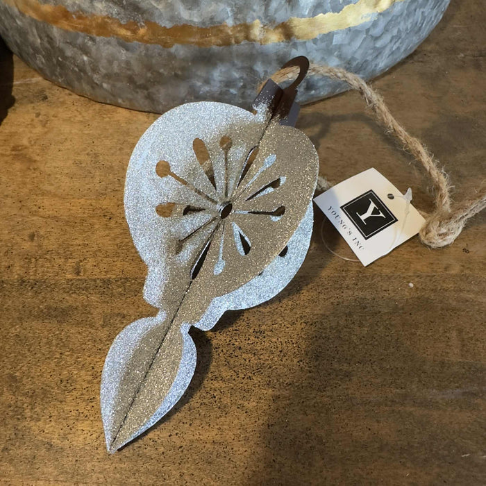 Metal Silver Ornament