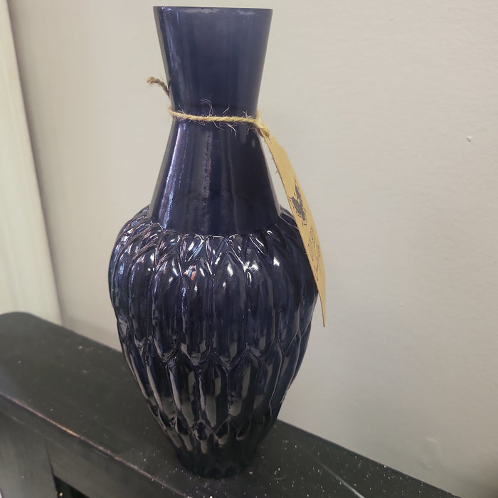 Blue Ridges Glass Vase