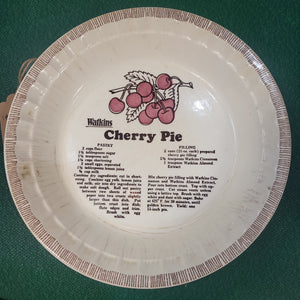 Vintage Cherry Pie Plate