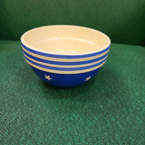 Vintage Dolomite Patriotic Bowl