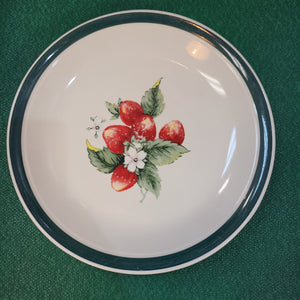 Vintage Strawberry Plates