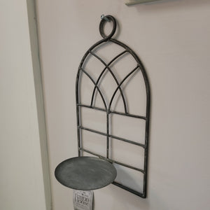 Arched Metal Wall Sconce