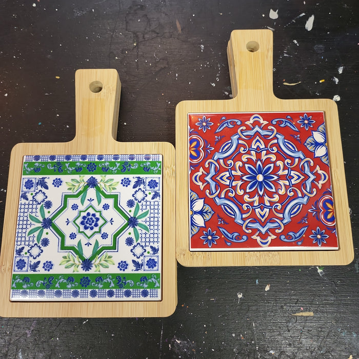 Tile Trivet Tray