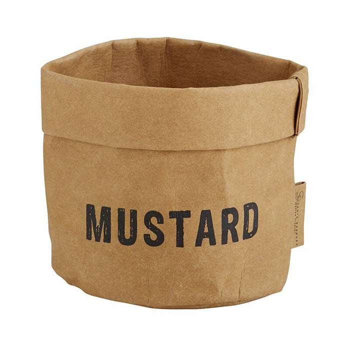 Washable Paper Holder - Mustard