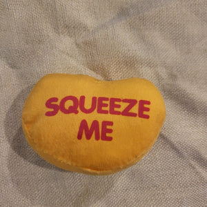 Plush Conversation Heart - Small