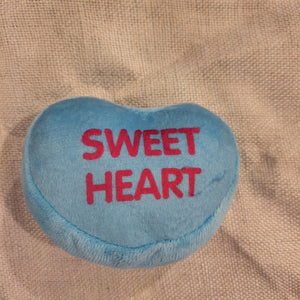 Plush Conversation Heart - Small