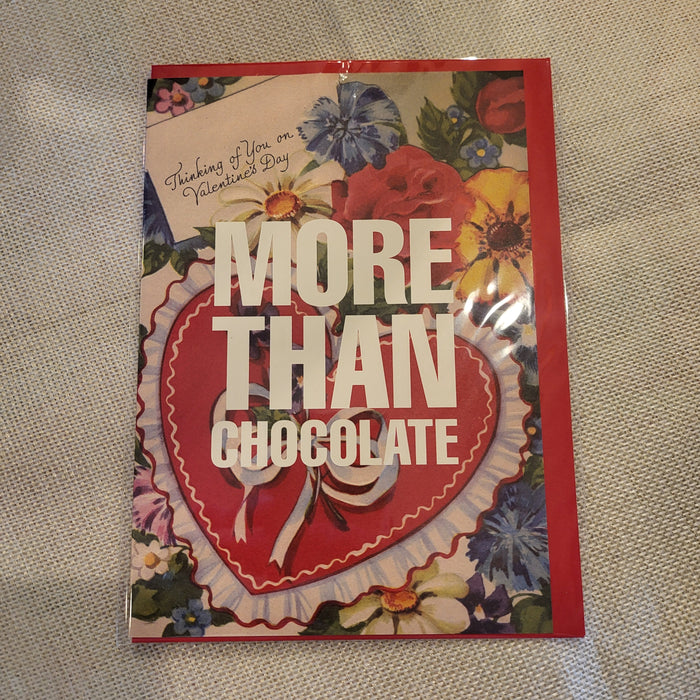 More Than Chocolate - Valentine Card