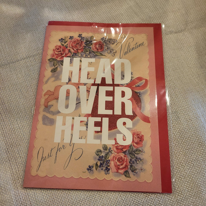 Head Over Heals - Valentine Card