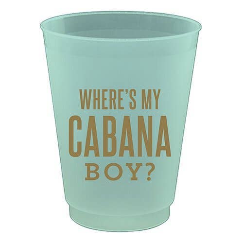 Cabana Boy? - Cocktail Party Cups