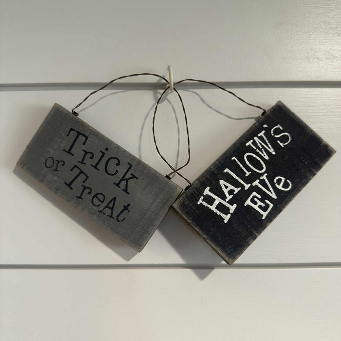 Small Salvage Halloween Ornament