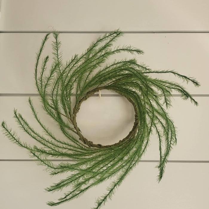 Whispy Green Candle Ring