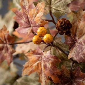 Mini Maple Leaf Wreath