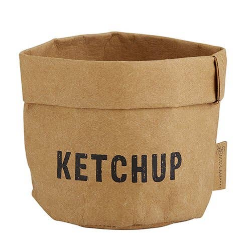 Washable Paper Holder - Ketchup