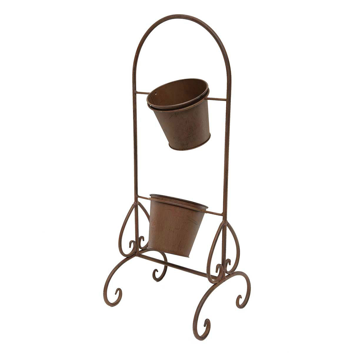 double pot planter Double Pot Planter Stand – City Boy Country Life
