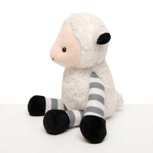 Plush Lamb with Striped Arms