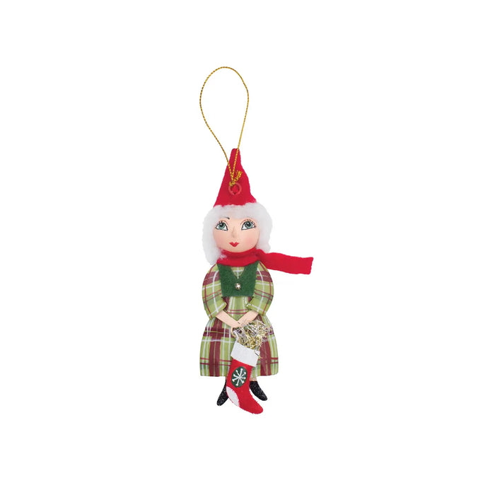 Christmas 'Ella' Santa's Helper Ornament