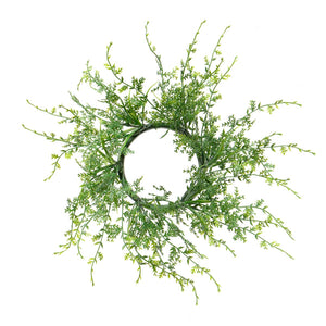 Spring Fern Candle Ring