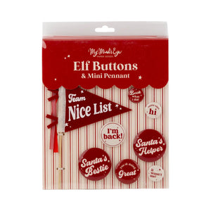 Elf Pennant and Buttons Set