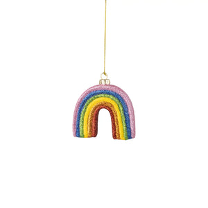 Glass Rainbow Ornament