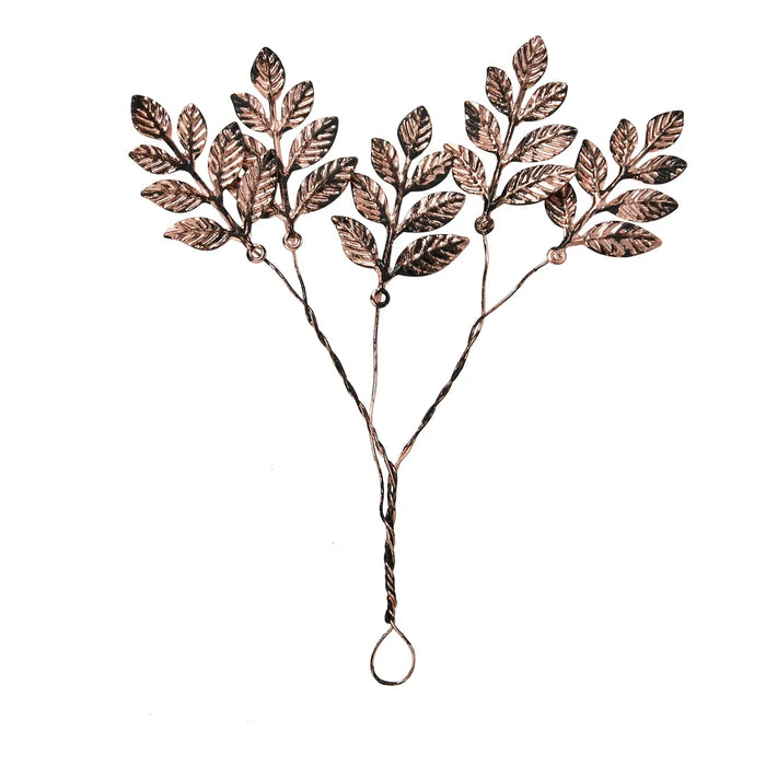 Handcrafted Metal Leaf Sprigs