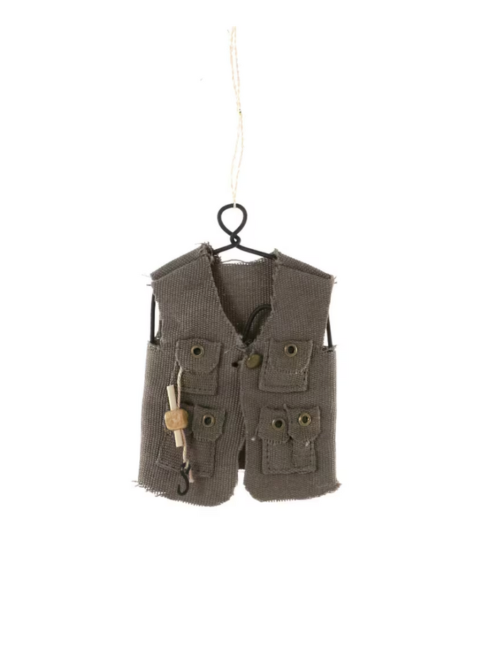 Fishermans Vest Ornament