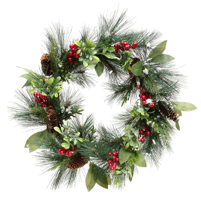 Wreath Chalet Christmas Mixed Pine