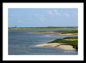 A Light in the Distance - Framed Print