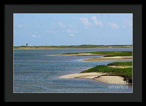 A Light in the Distance - Framed Print