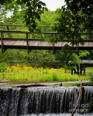 A Troubled Bridge Over Water - Art Print