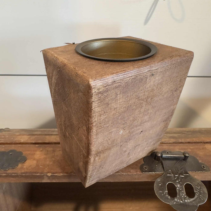 Vintage Sugar Mold with Tin Cup