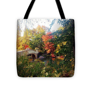 Autumn Bridge - Tote Bag