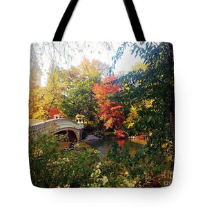 Autumn Bridge - Tote Bag