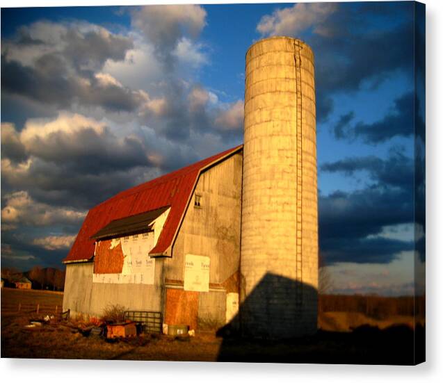 Brilliant Barn - Canvas Print