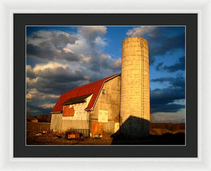 Brilliant Barn - Framed Print