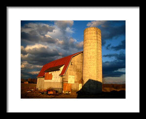 Brilliant Barn - Framed Print