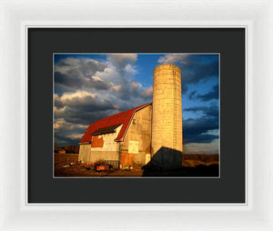 Brilliant Barn - Framed Print