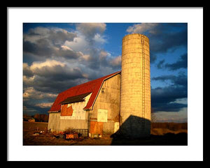 Brilliant Barn - Framed Print