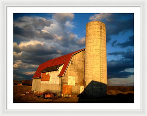 Brilliant Barn - Framed Print