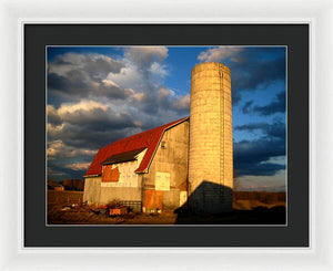 Brilliant Barn - Framed Print