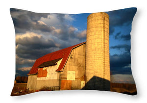 Brilliant Barn - Throw Pillow