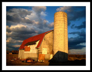 Brilliant Barn - Framed Print