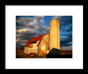 Brilliant Barn - Framed Print