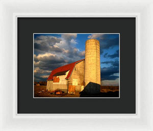 Brilliant Barn - Framed Print