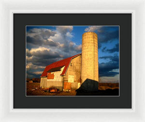 Brilliant Barn - Framed Print