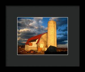 Brilliant Barn - Framed Print