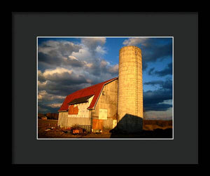 Brilliant Barn - Framed Print