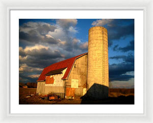 Brilliant Barn - Framed Print