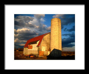 Brilliant Barn - Framed Print